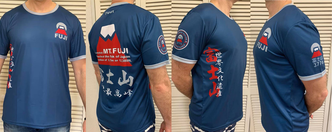 Mt. Fuji Original T-Shirts: Navy