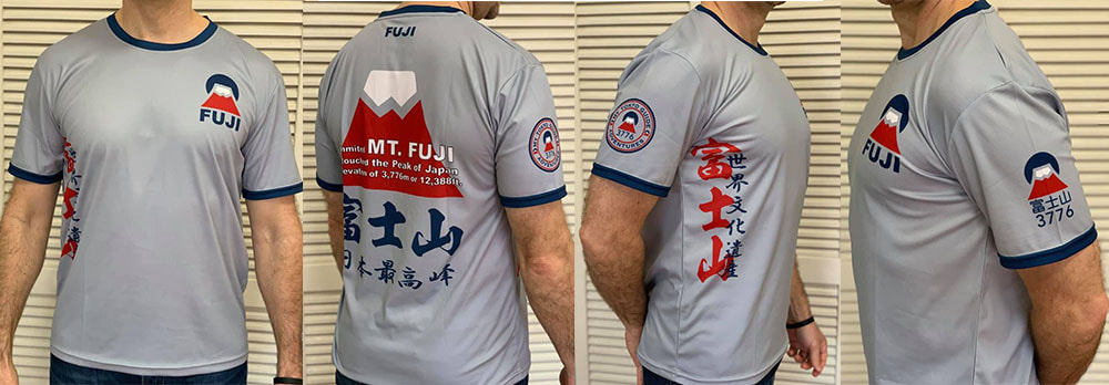Mt. Fuji Original T-Shirts: Light Gray